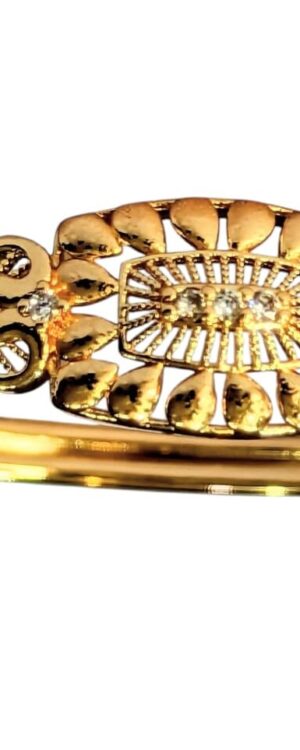 Elegant Gold Kara – A Timeless Symbol of Tradition & Style
