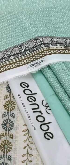 3 Piece Unstitched Printed Lawn Suit