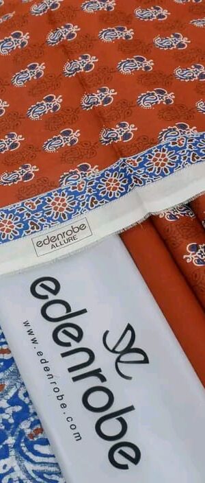 3 Piece Unstitched Printed Lawn Suit