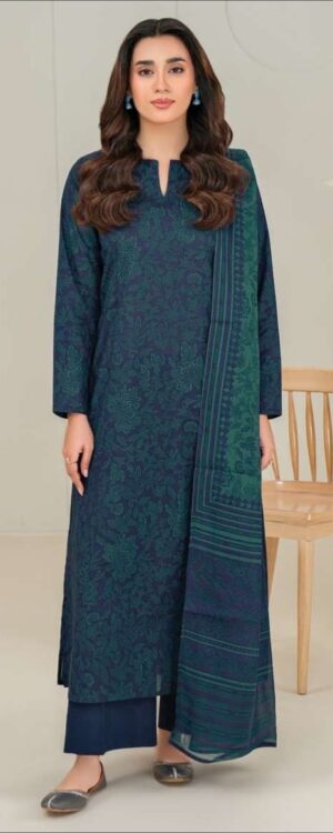 Limelight 2-Piece Unstitched Lawn Suit – Paste Print | Summer 2025