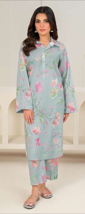 Limelight 1-Piece Unstitched Lawn Shirt – Floral Print | Summer 2025