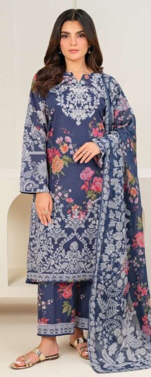 Limelight 3-Piece Unstitched Lawn Suit – Printed | Summer 2025