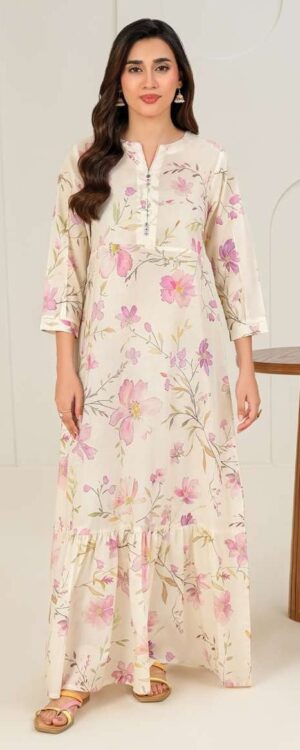 Limelight 1-Piece Unstitched Lawn Shirt – Floral Print | Summer 2025