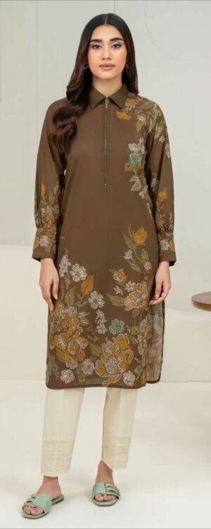 Limelight 1-Piece Unstitched Lawn Shirt – Floral Print | Summer 2025