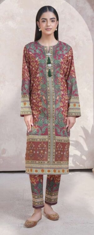 Limelight 2-Piece Unstitched Lawn Suit – Printed | Summer 2025