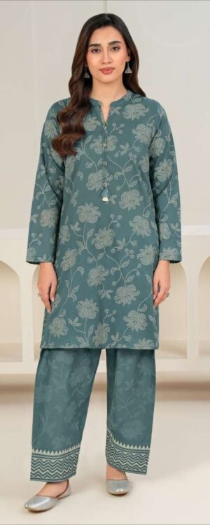 Limelight 2-Piece Unstitched Lawn Suit – Paste Print | Summer 2025